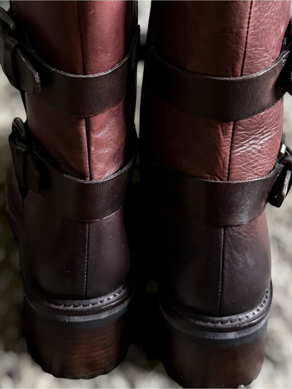 Vintage Foundry Co. Leather Buckle Boots Brown US 8 - Picture 6 of 14